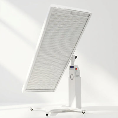 Red Light Therapy Panel Designed for Full-Body Treatment, 660nm-850nm Wavelengths, Mobile Design, Digital Controls