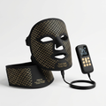 LED Light Therapy Mask Built for Professional Results, Medical Grade Silicone, Tri-Spectrum LEDs, Timer Control