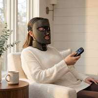 Aurarae Halo+ Pro LED Therapy Mask Set — Lifestyle